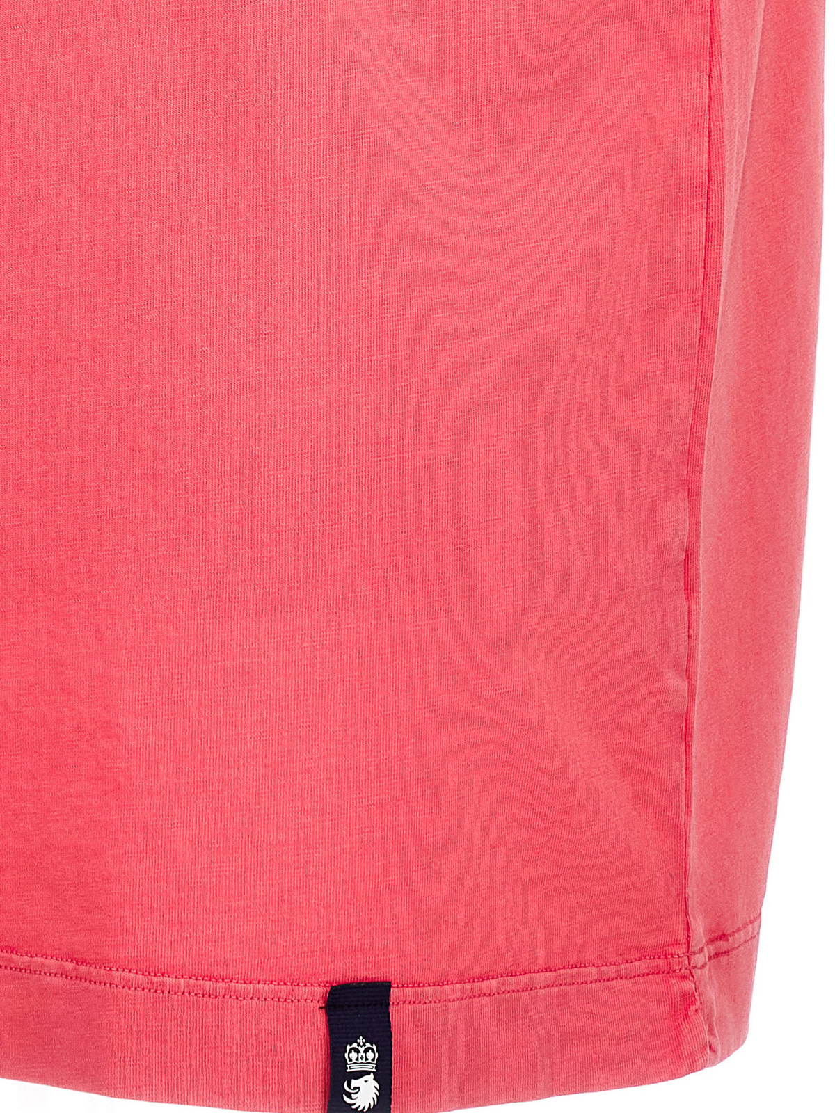 Shop Drumohr Light Cotton Polo Shirt. In Multicolour