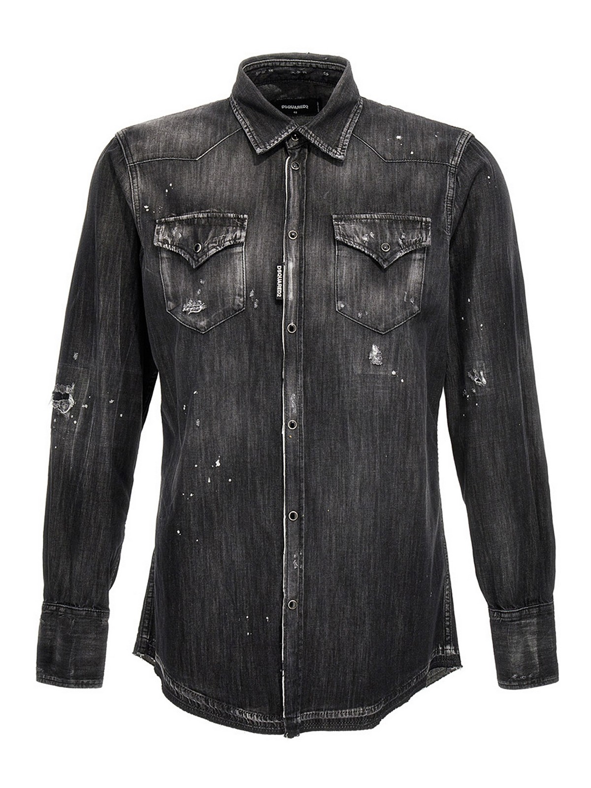Dsquared2 シャツ - 黒 - ブラック|S71DM0620S30826900