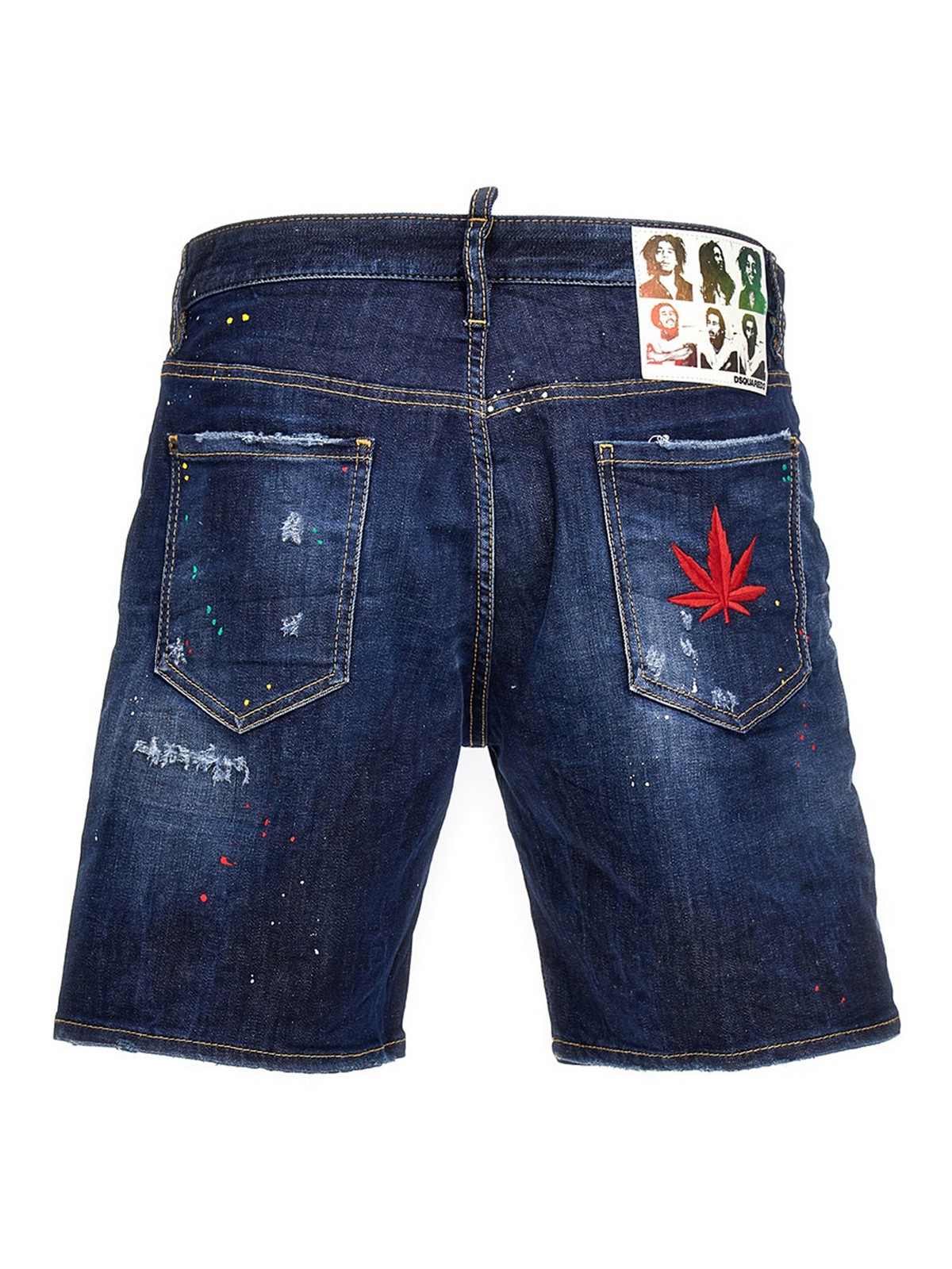 DSQUARED2 デニムショートパンツ ダークブルー