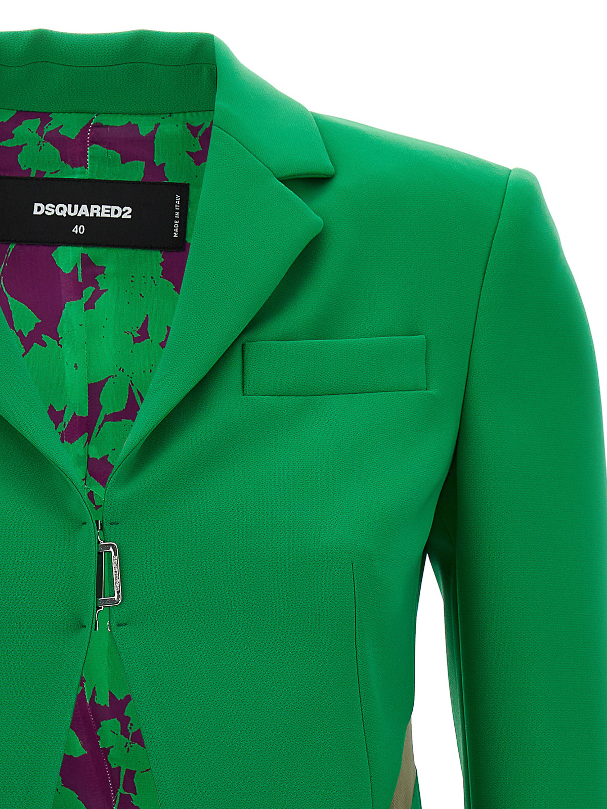 Shop Dsquared2 Blazer - Verde In Green
