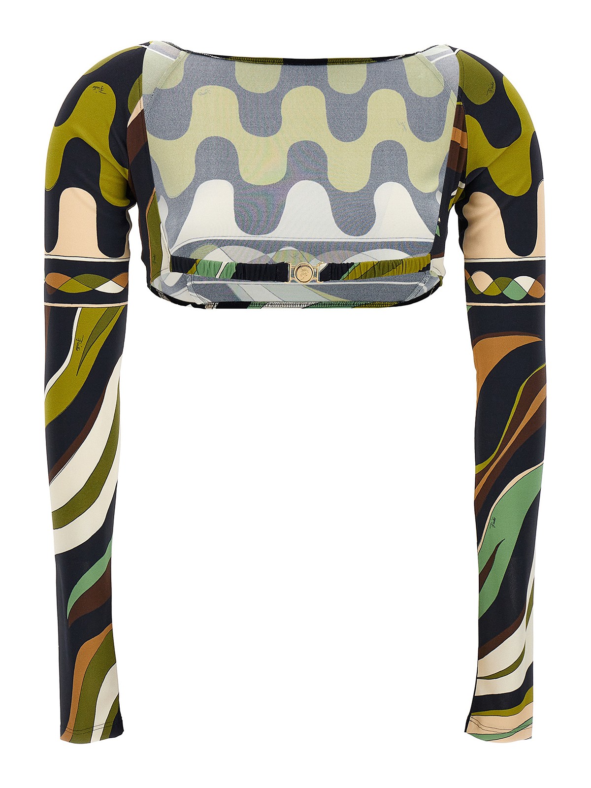 EMILIO PUCCI 貝殻柄　バックオープン クロップド丈キャミソール 楽天市場】エミリオ・プッチ プッチ トートバッグ ナイロン素材