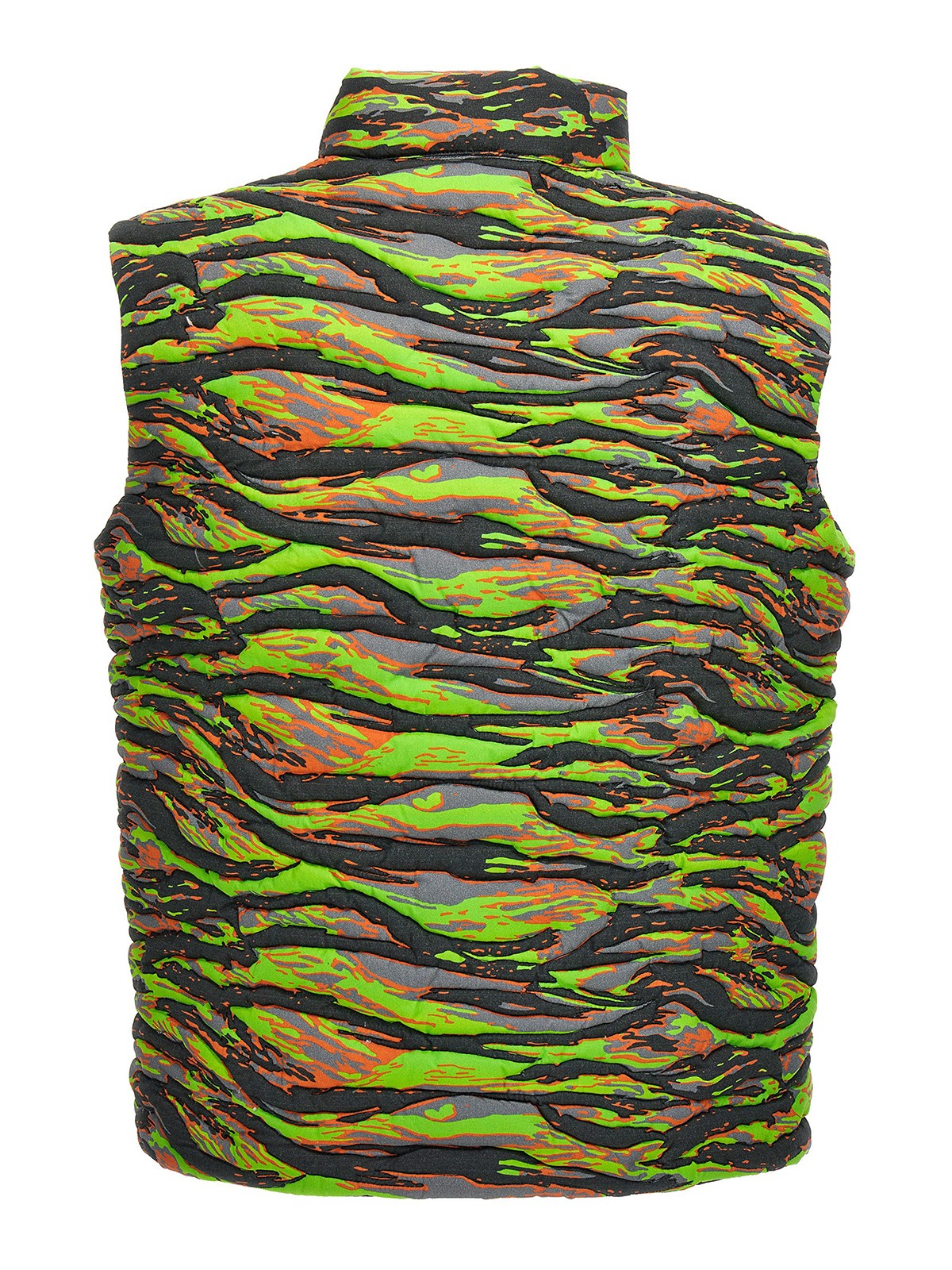 Shop Erl Camouflage Vest In Multicolour