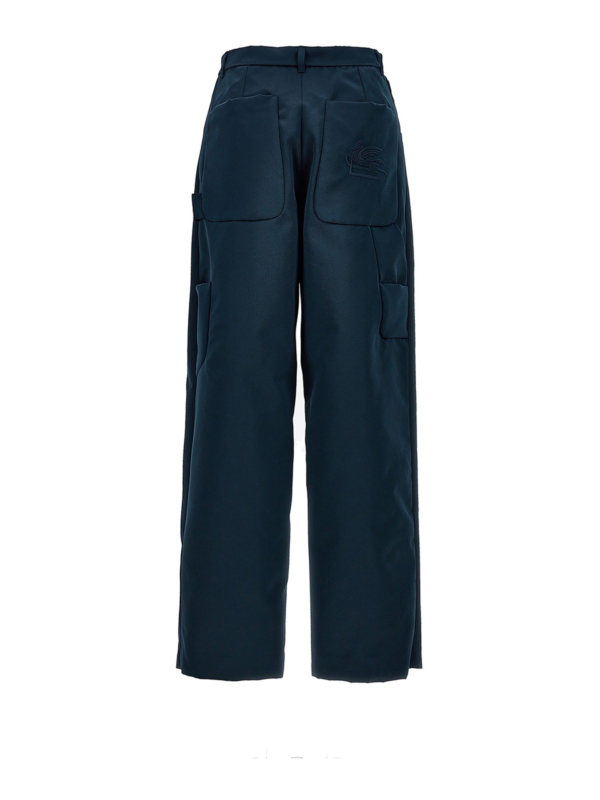 Shop Etro Cargo Pants In Azul