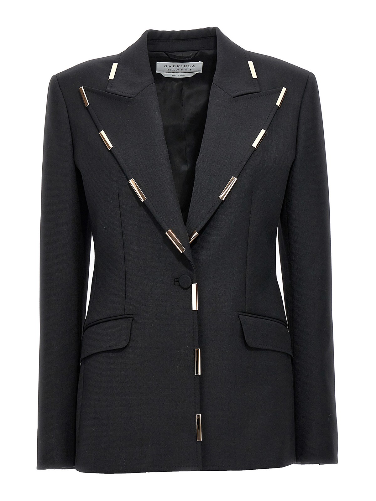 Blazers Gabriela Hearst - leiva blazer jacket - 2235001AW105BLK