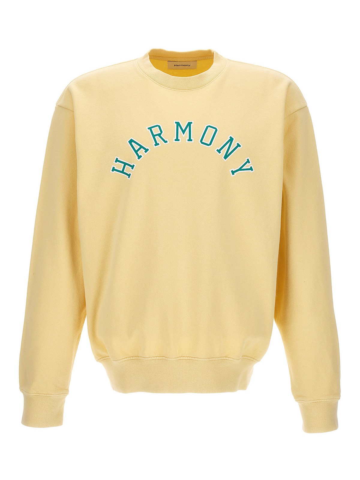 Harmony Sael Varsity Sweatshirt In Yellow