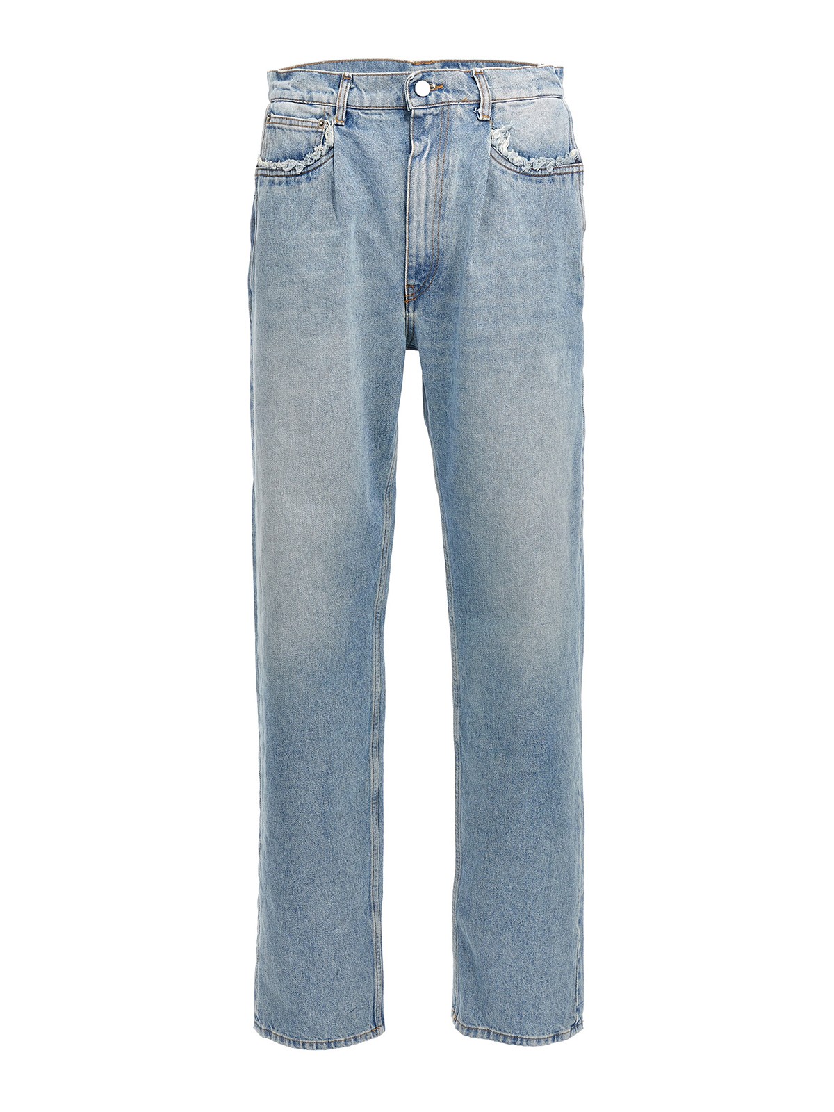 Straight leg jeans Hed Mayner - Stone wash jeans - HM00D19STWBLU