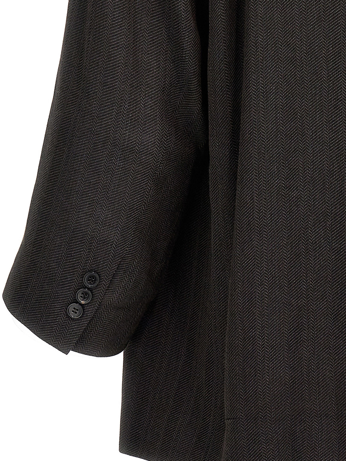 Hed Mayner Oversize double breast blazer jacket | HM00J24DARBRO Hed Mayner Oversize double breast blazer jacket | HM00J24DARBRO
