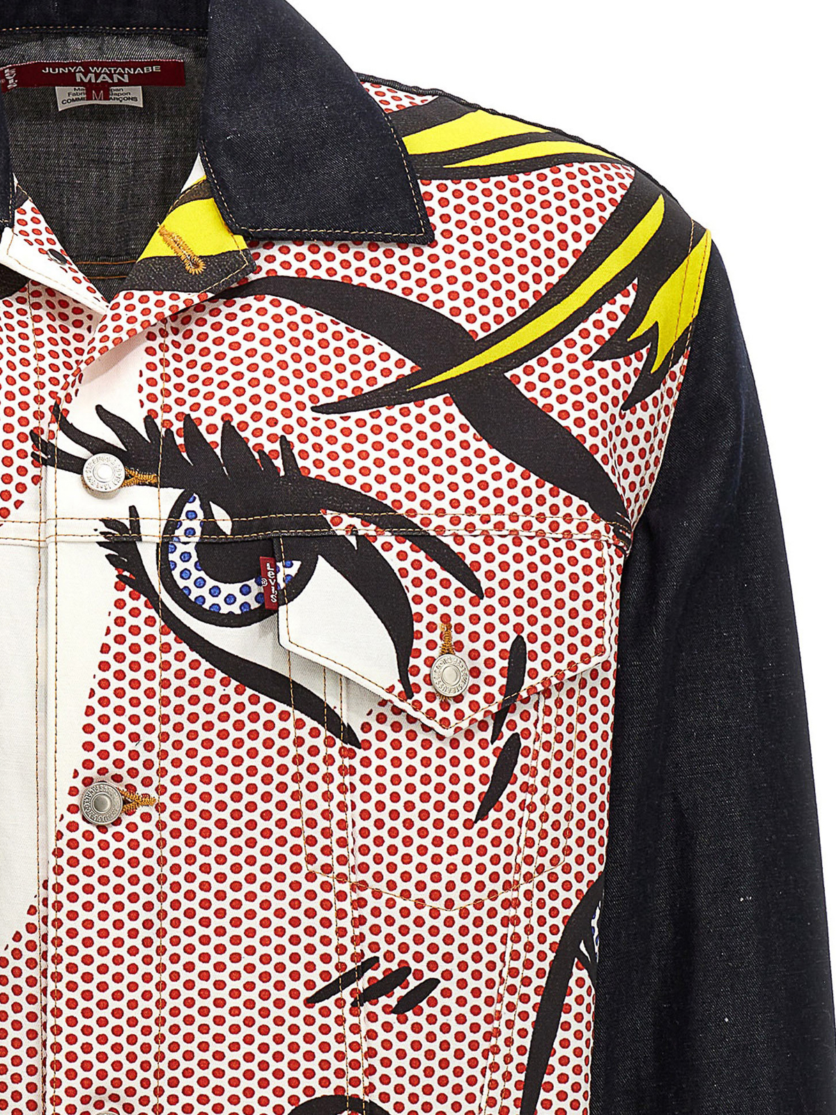 Shop Junya Watanabe Roy Movedstein Overshirt In Multicolour