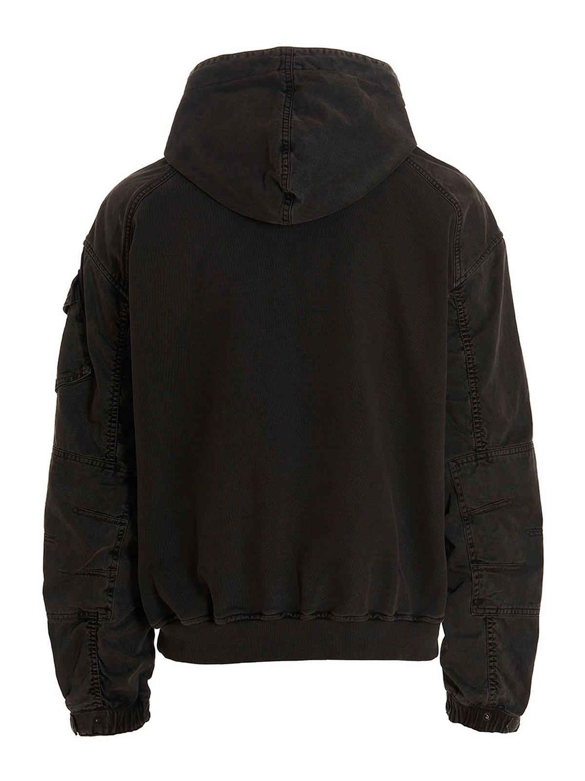Juun J garment dyed hoodie - Grey - Men|JC3141P063 | thebs.com