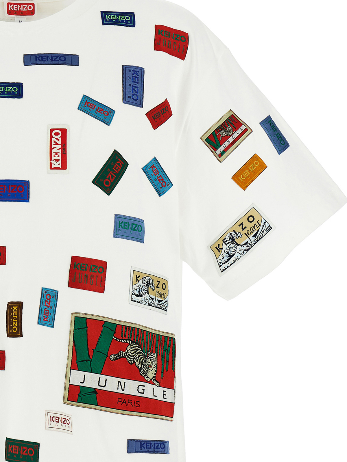 Kenzo T-shirt archive label - White - Men | FD55TS4674SG02