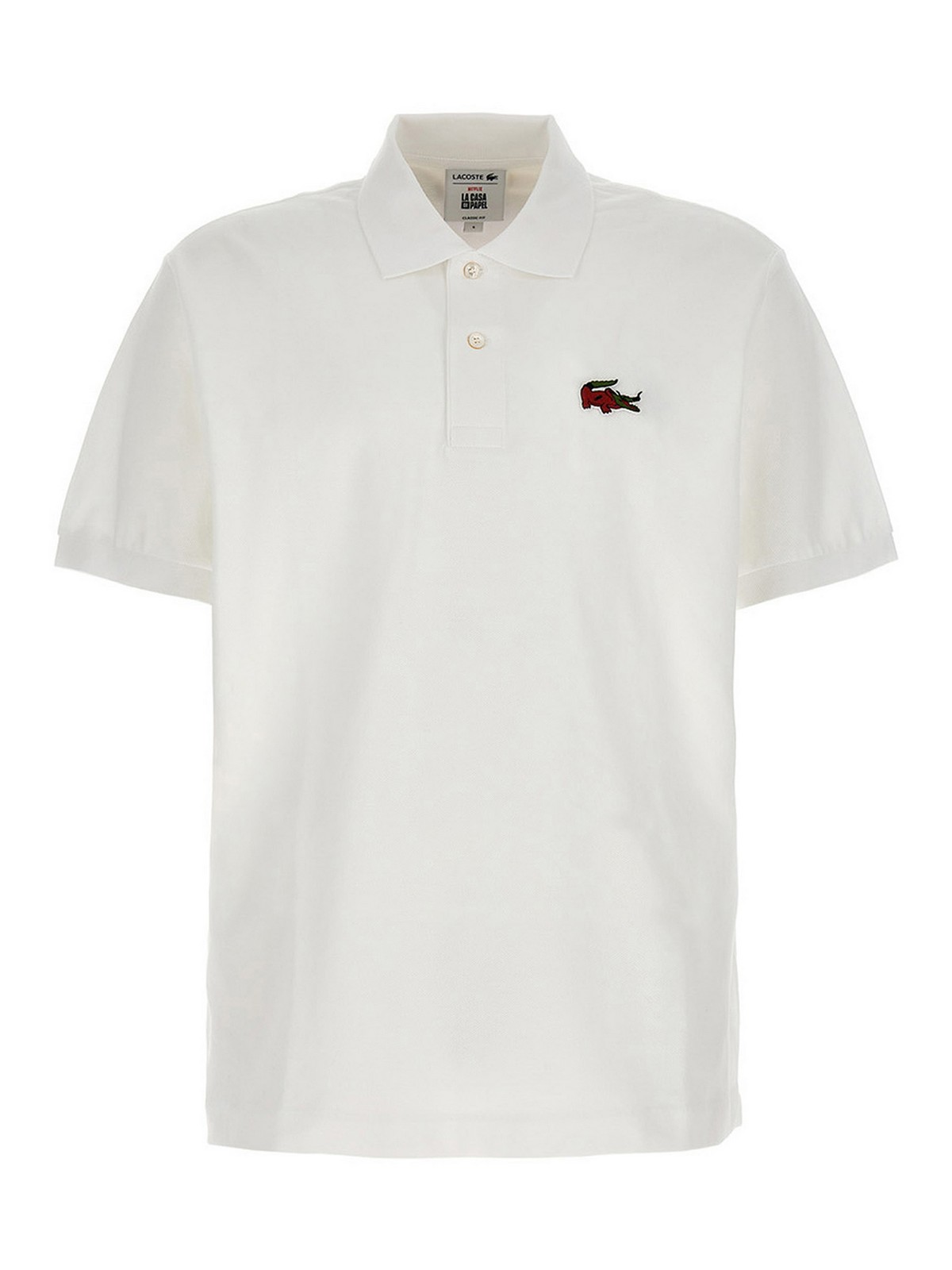 新品未使用　LACOSTE LA CASA DE PAPEL ポロシャツ Lacoste ポロシャツ - La Casa De Papel - メンズ|PH7057VIM