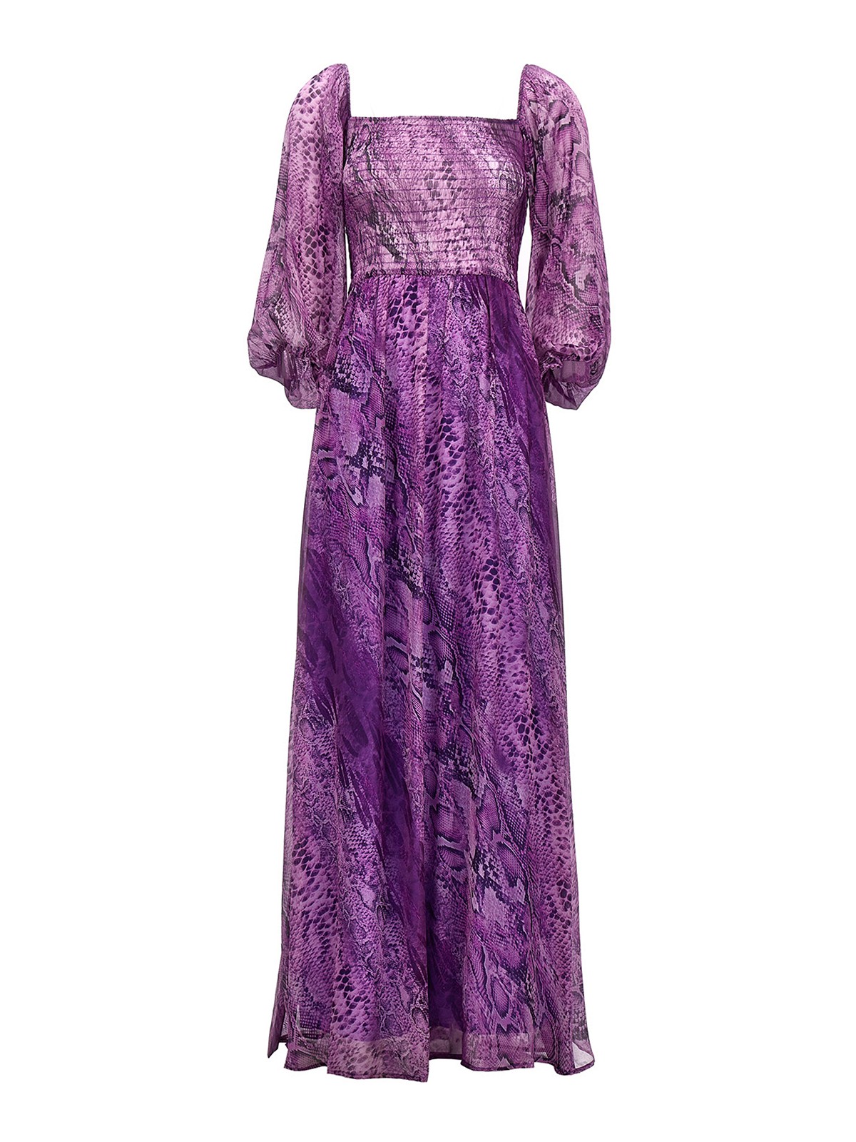 Shop Liu •jo Vestido Midi - Púrpura In Purple