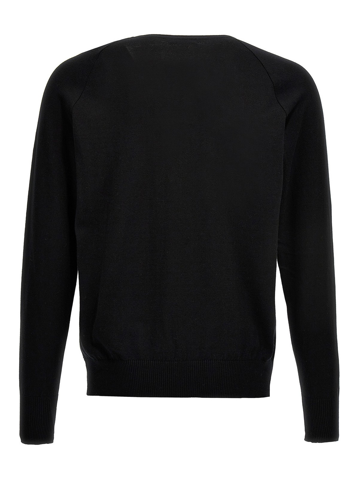 Shop Ma'ry'ya Cotton Sweater In Black