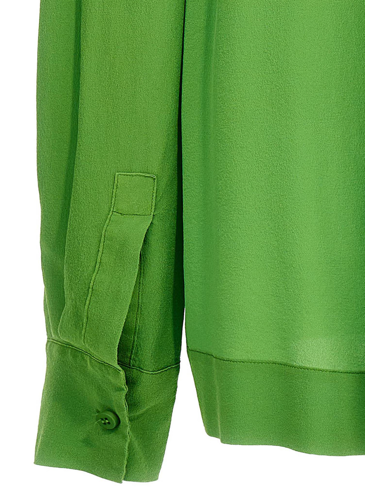 Shop Nude Camisa - Verde In Green