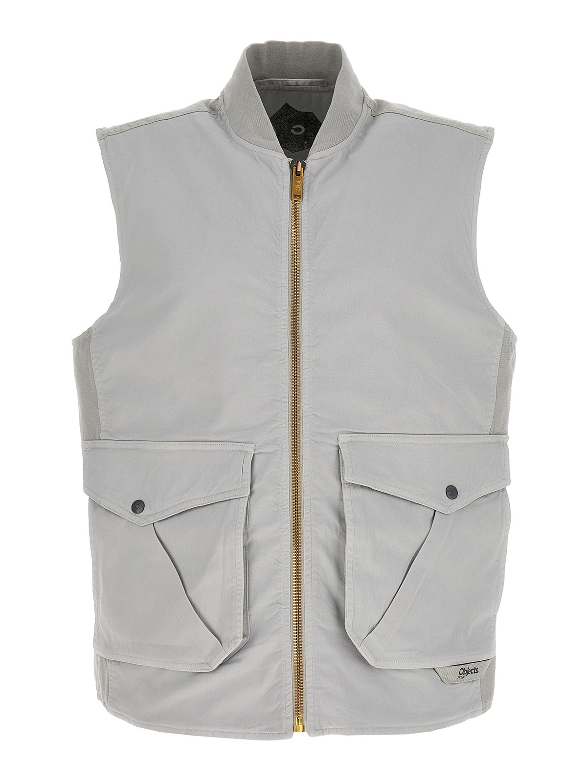 Shop Objects Iv Life Canvas Vest In Grey