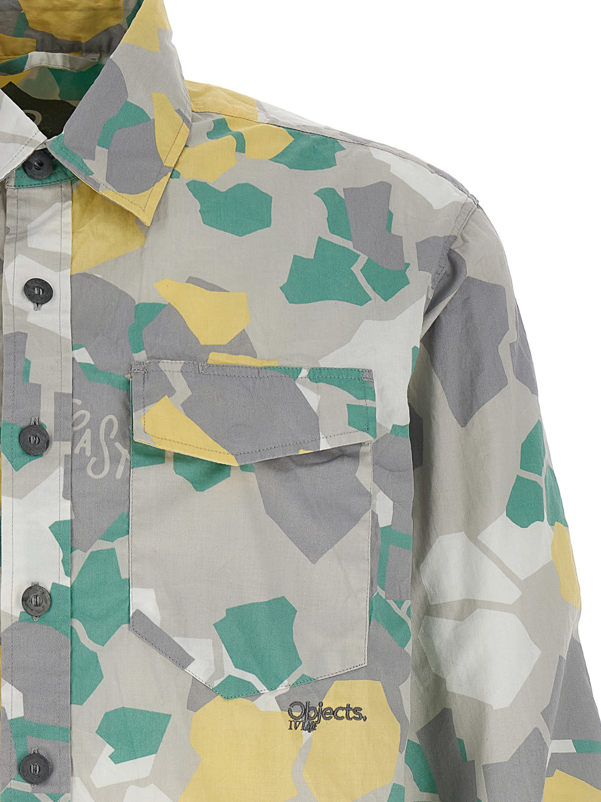 Shop Objects Iv Life Workwear Shirt In Multicolour
