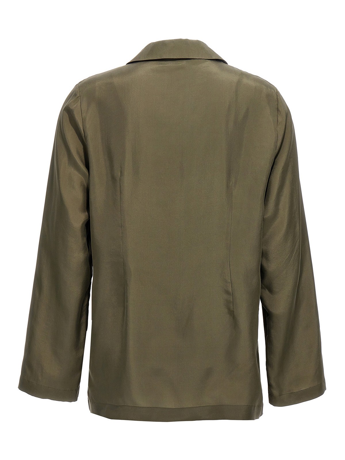 Shop P.a.r.o.s.h Habotay Jacket In Green