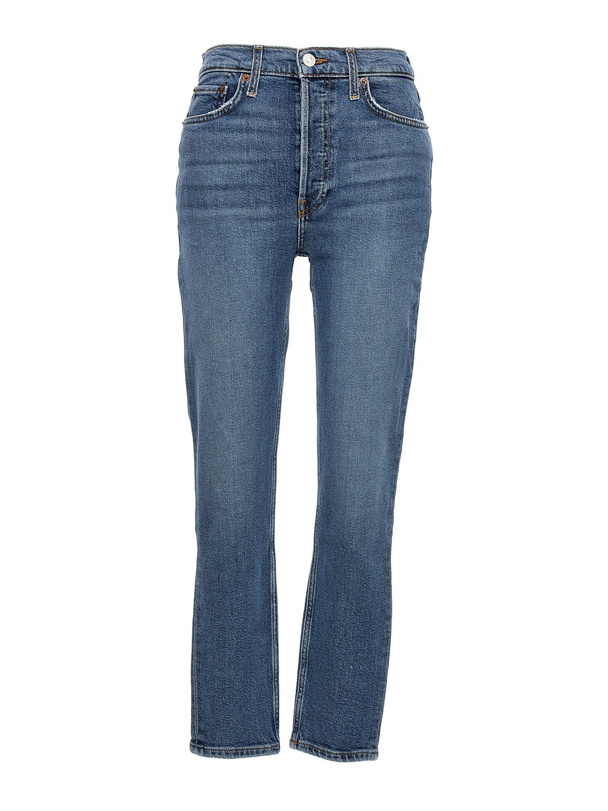 RE/DONE 90S HIGH RISE ANKLE CROP JEANS