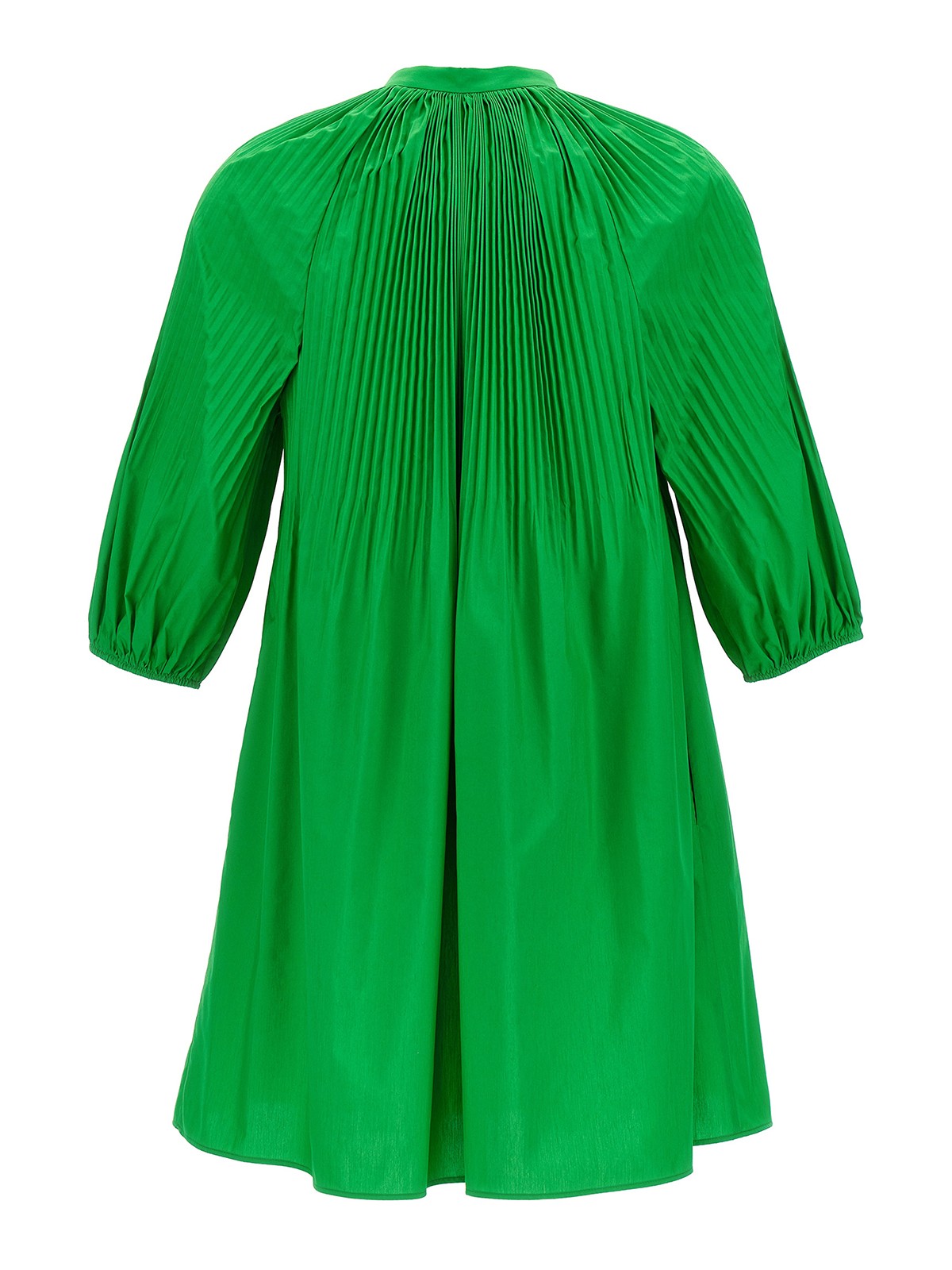 valentino green pleated dress Valentino Women's Silk Dress - Green