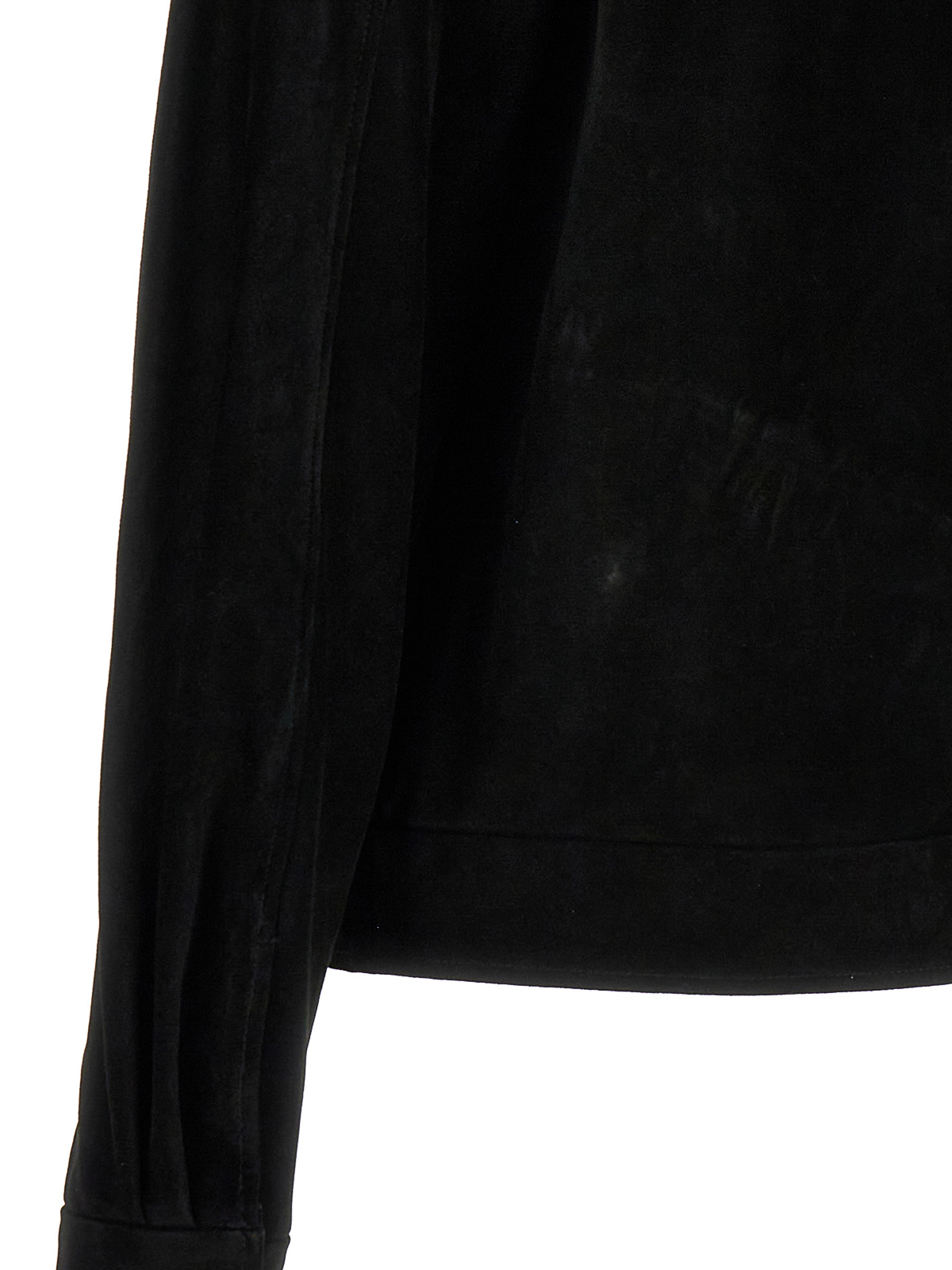Séfr enzo jacket - Black - Men|SS23ENZOBLACKSUEDE | thebs.com