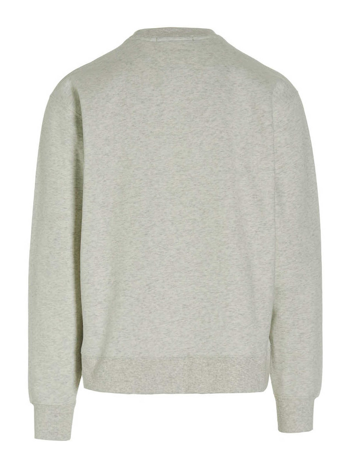 Shop Stampd Chrome Flame Sweatshirt In Grey