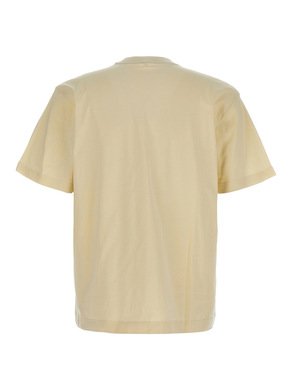 Tシャツ・カットソー SUNNEI Men T Shirts MRTWXJER044JER012002A Beige Sunnei Logo print t-shirt - Beige - Men | MRTWXJER044002A