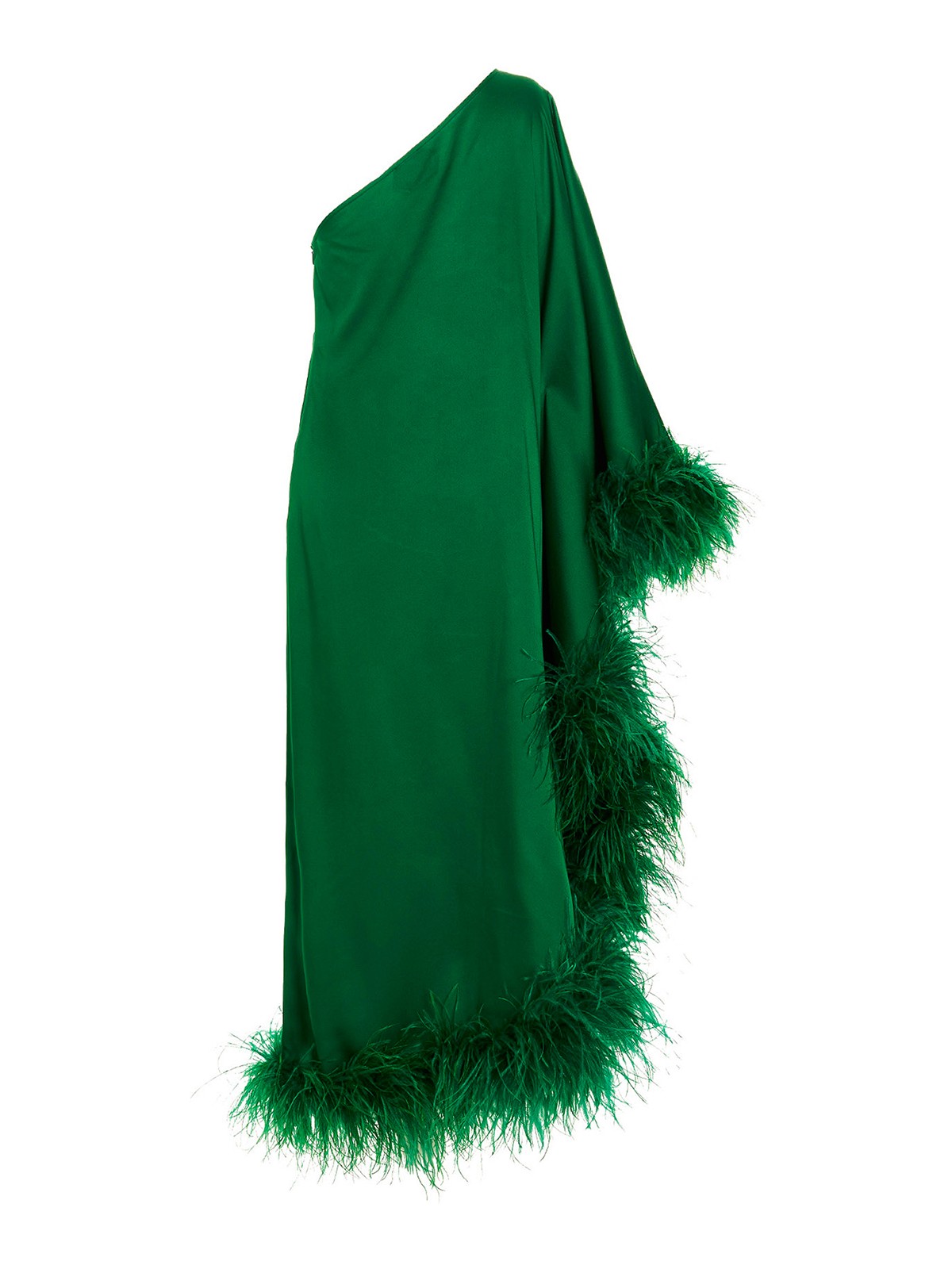 Taller Marmo asymmetric dress - Green|TMCORE02QEMERALDGREEN