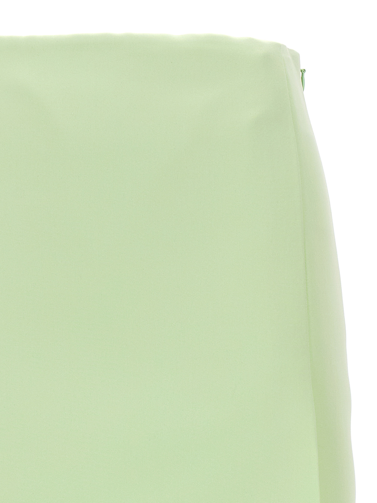 Shop Tory Burch Satin Skirt In Green