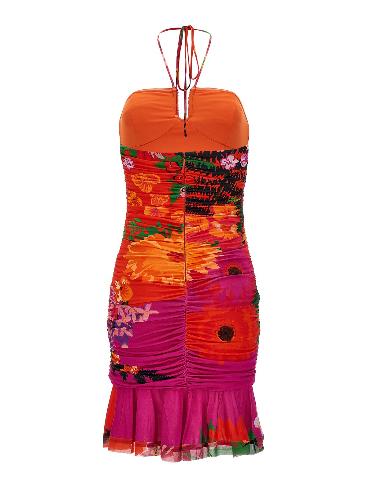 Shop Emanuel Ungaro Bellamy Dress In Multicolour
