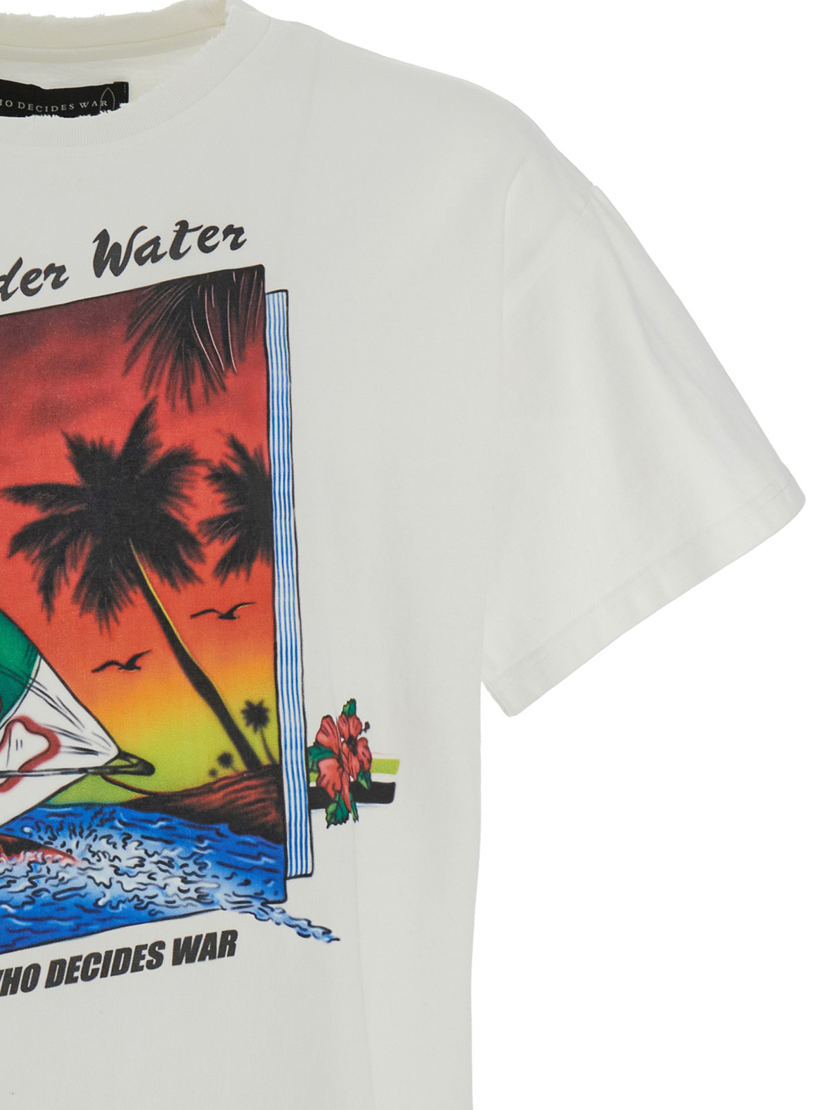 Who Decides War Tシャツ - 白 - ホワイト|STLUCYJERSEYCLOUD