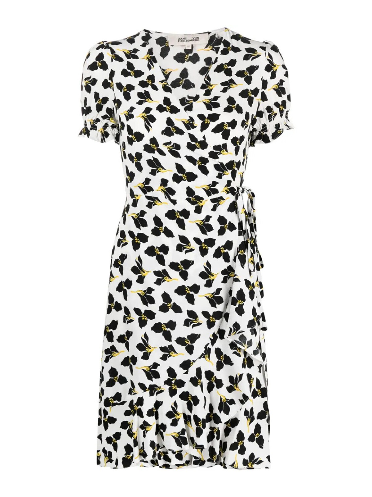 diane von furstenberg black white dress Black Funeral Skater Dress  The Work Uniform Company