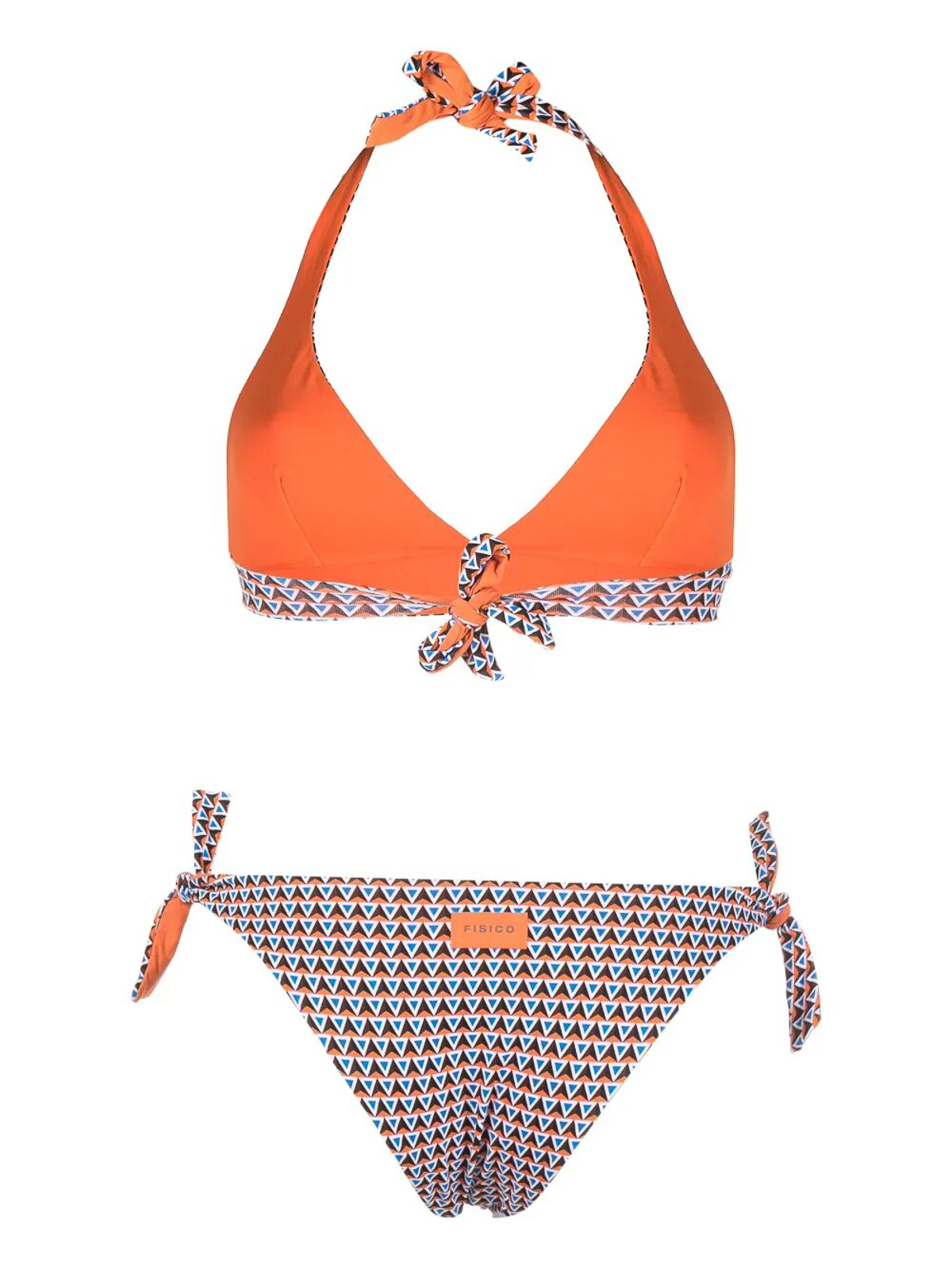 Bikinis Fisico - Geometric print bikini set - CR20MGFT601