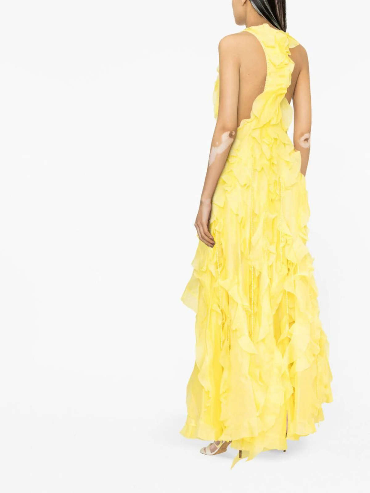 yellow dress shein Daydreaming Yellow Off Shoulder Mini Dress - US 14 main image 0