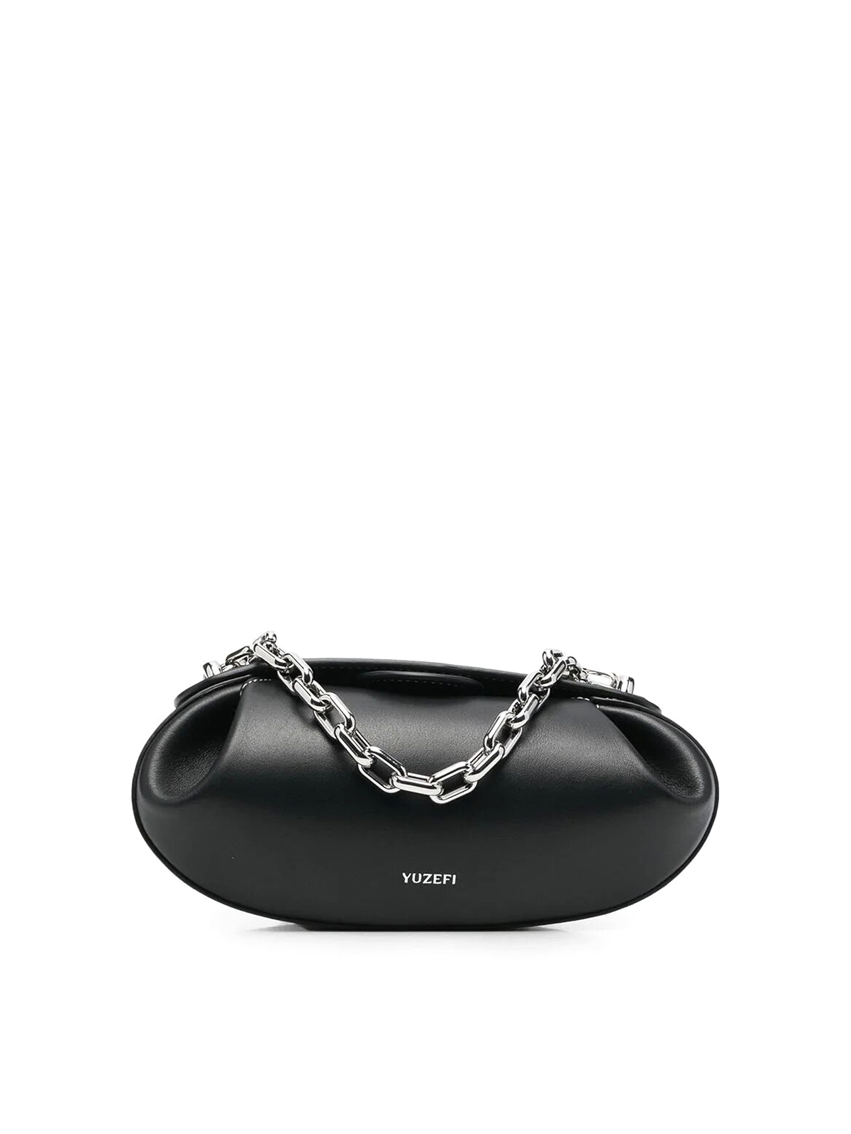 ★YUZEFI★ Dinner Roll Tote Bag Black YUZCO2HBDR00 YUZCO2HBD Y U Z E F I - The Dinner Roll bag in black nappa #yuzefi