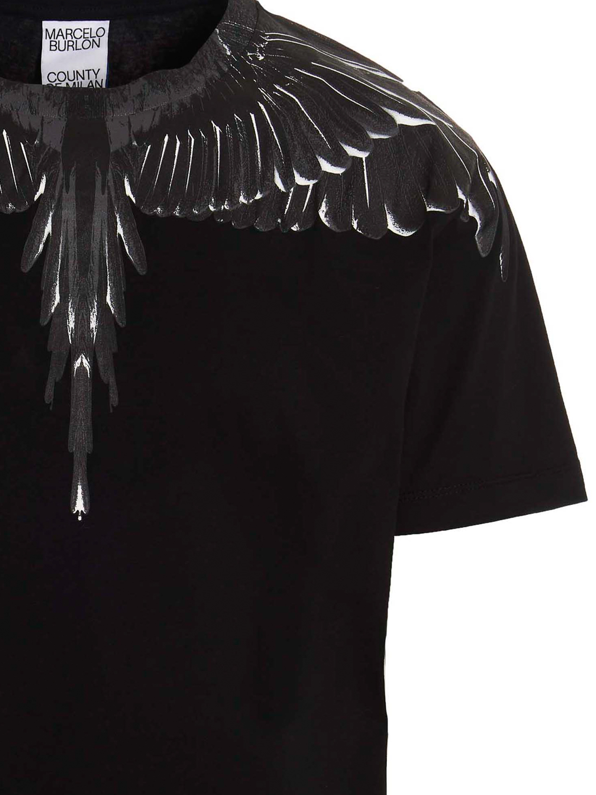 Marcelo Burlon Icon Wings T-Shirt Black,White / S