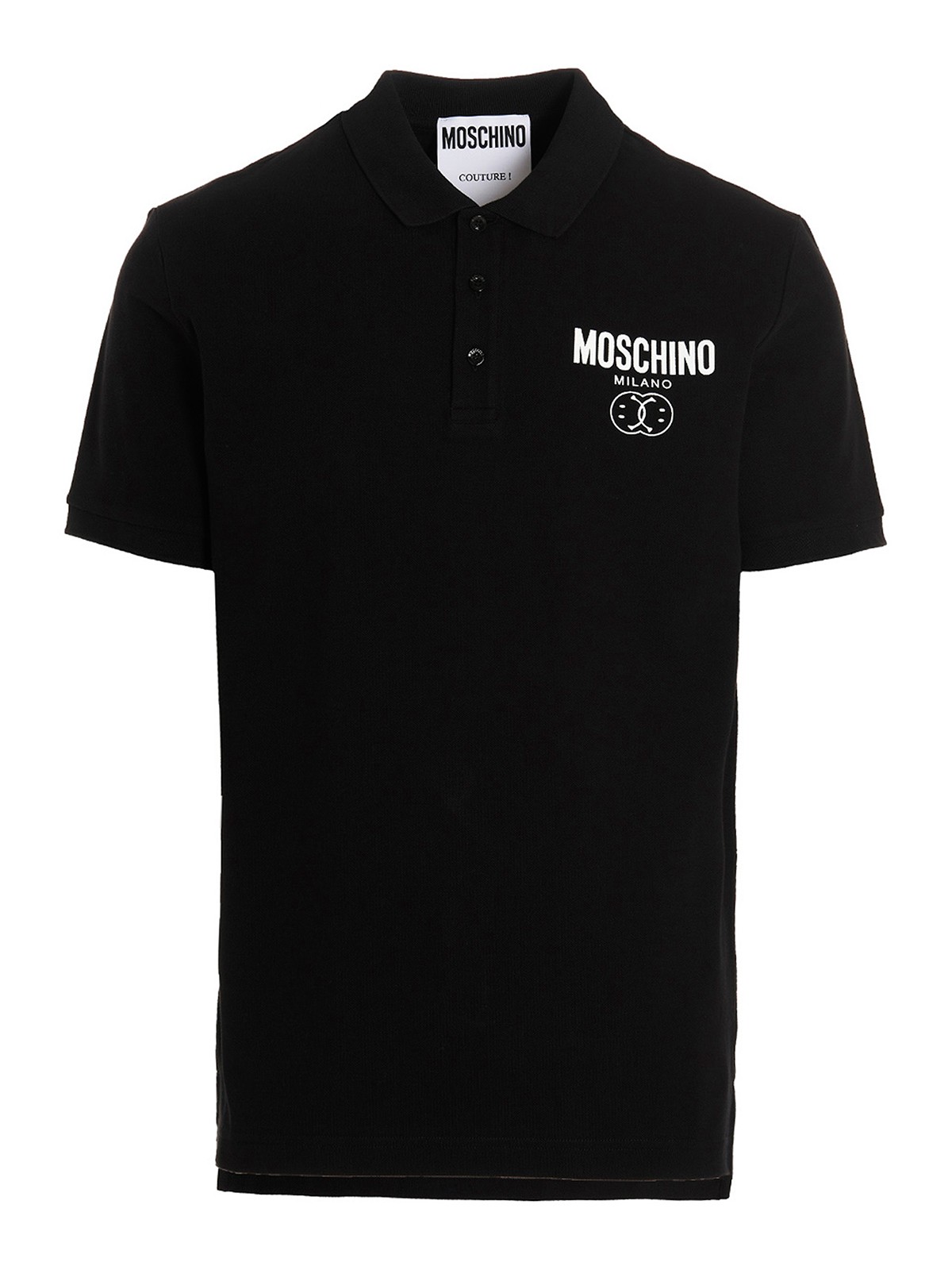 Moschino Polo - Blanco In Negro