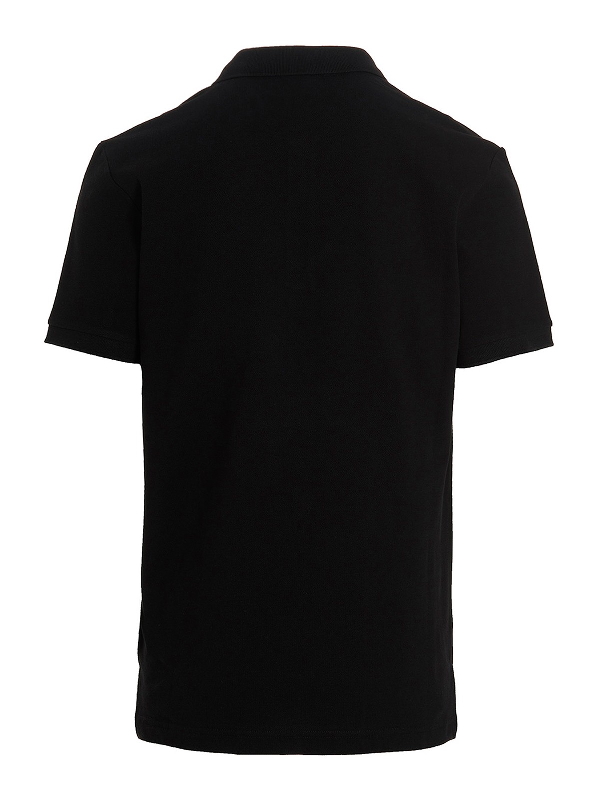 Shop Moschino Double Smile Polo Shirt In Negro