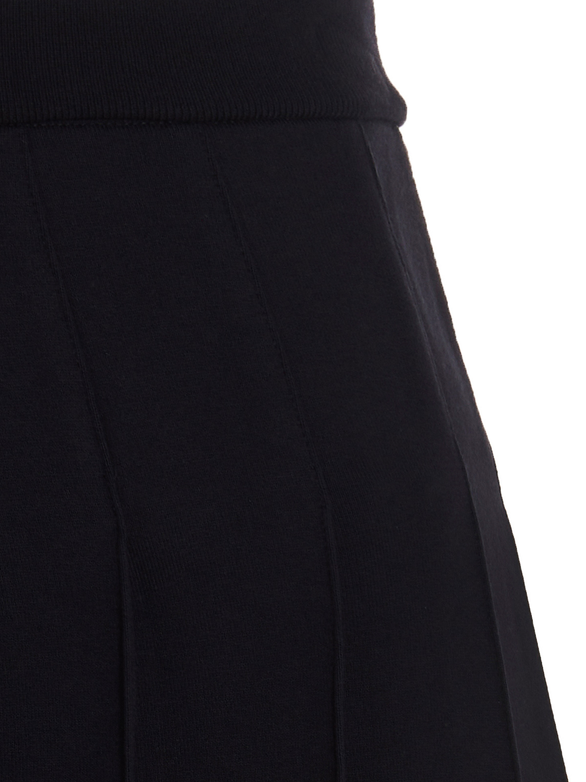 Shop Thom Browne Pleated Miniskirt In Blue