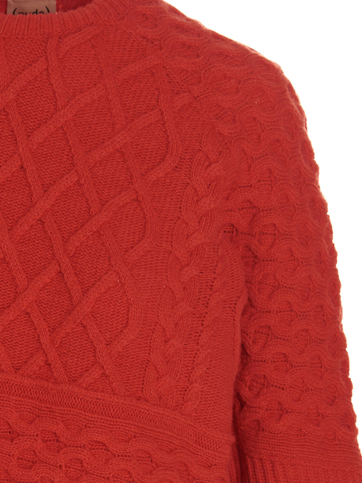 Crew necks Nude - Cable knit sweater - 1101056202 | thebs.com [ikrix.com]