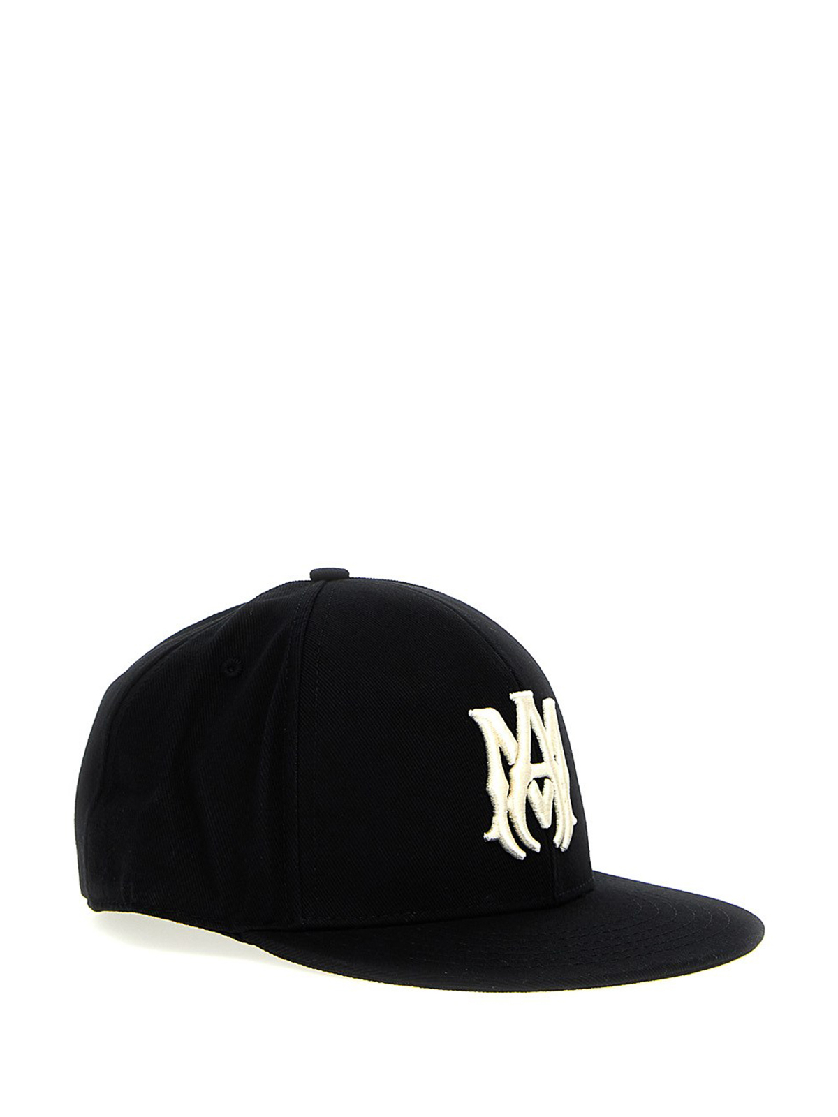 Amiri Logo embroidery cap - Black - Men | SS23MAH014001