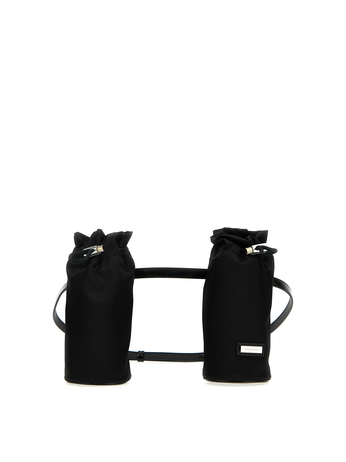 Ferragamo Mulkeocket Belt Bag In Black