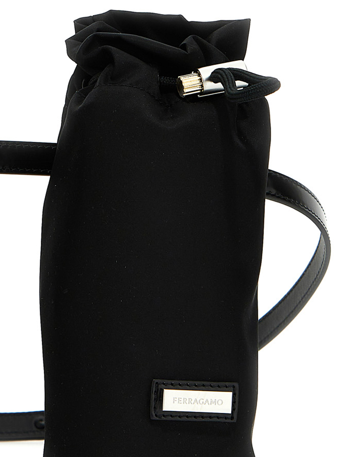 Shop Ferragamo Mulkeocket Belt Bag In Black