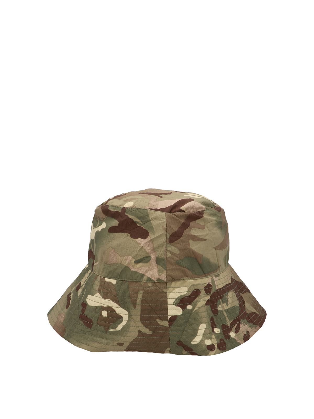 K-way Camouflage Bucket Hat In Brown