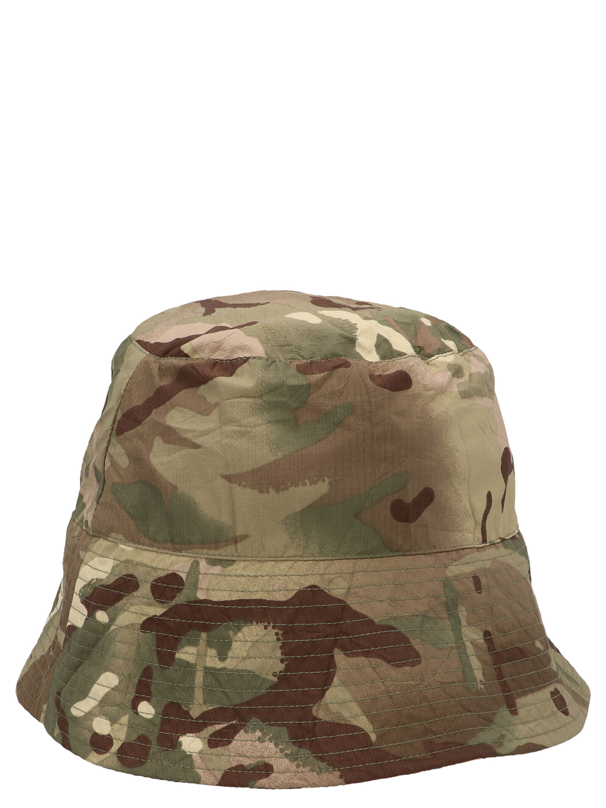 Shop K-way Camouflage Bucket Hat In Multicolour