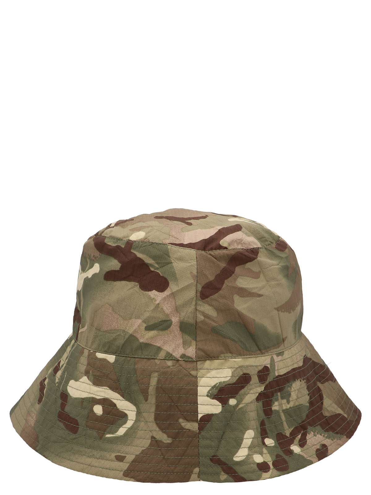 Shop K-way Camouflage Bucket Hat In Multicolour