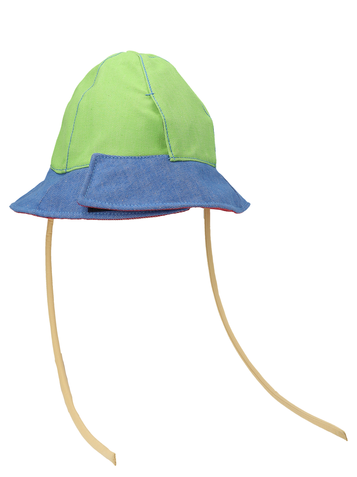 Hats & caps Sunnei - Multicolor denim bucket hat - SN2PXY01BPT1060703