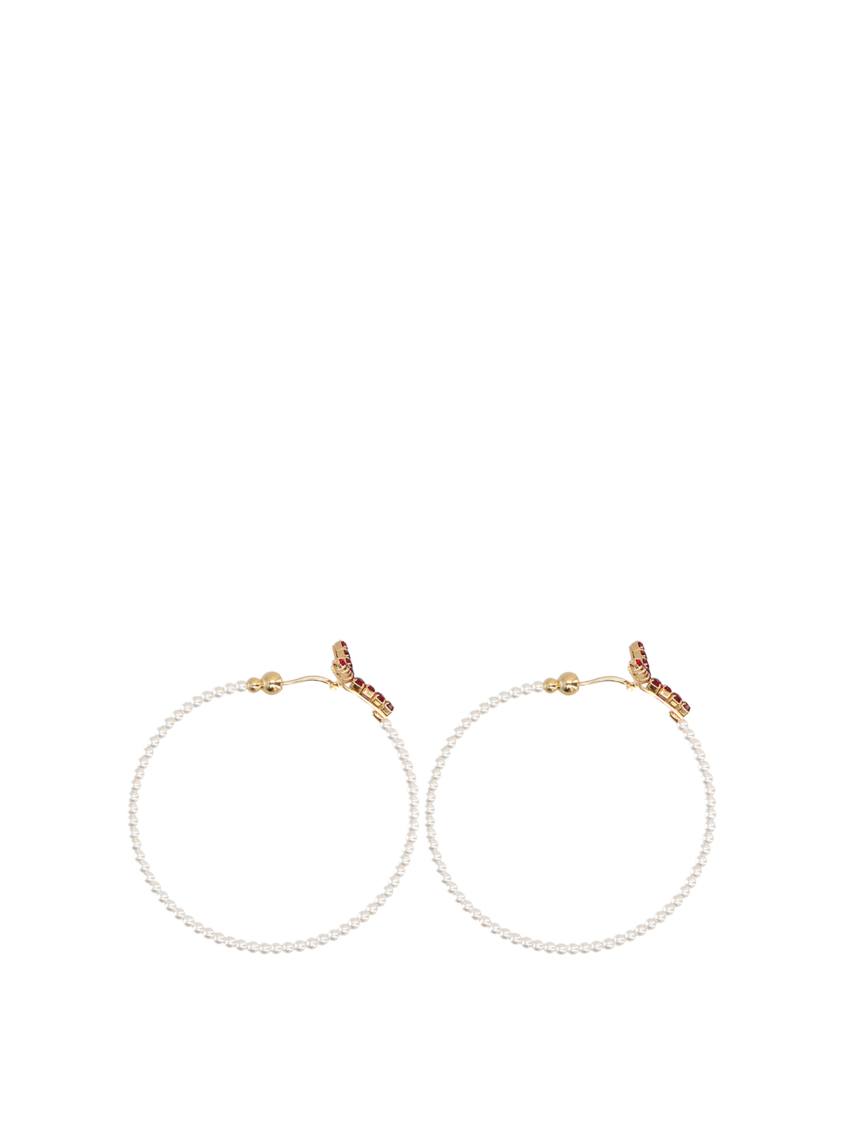 Y PROJECT 'Y maxi’ hoop earrings Y/project 'y maxi' hoop earrings available on julian-fashion
