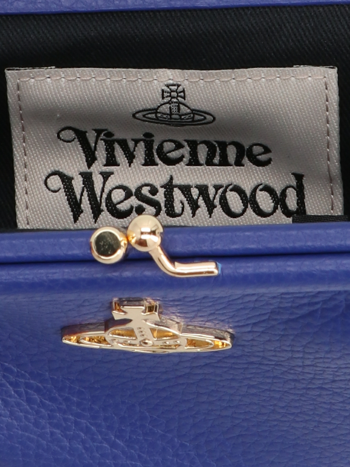 Vivienne Westwood kiss lock purse - Blue|52020041L001JLAK413