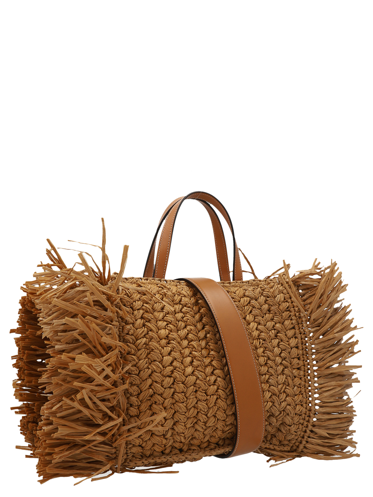 Shop Etro Midi Logo Shopping Bag In Brown