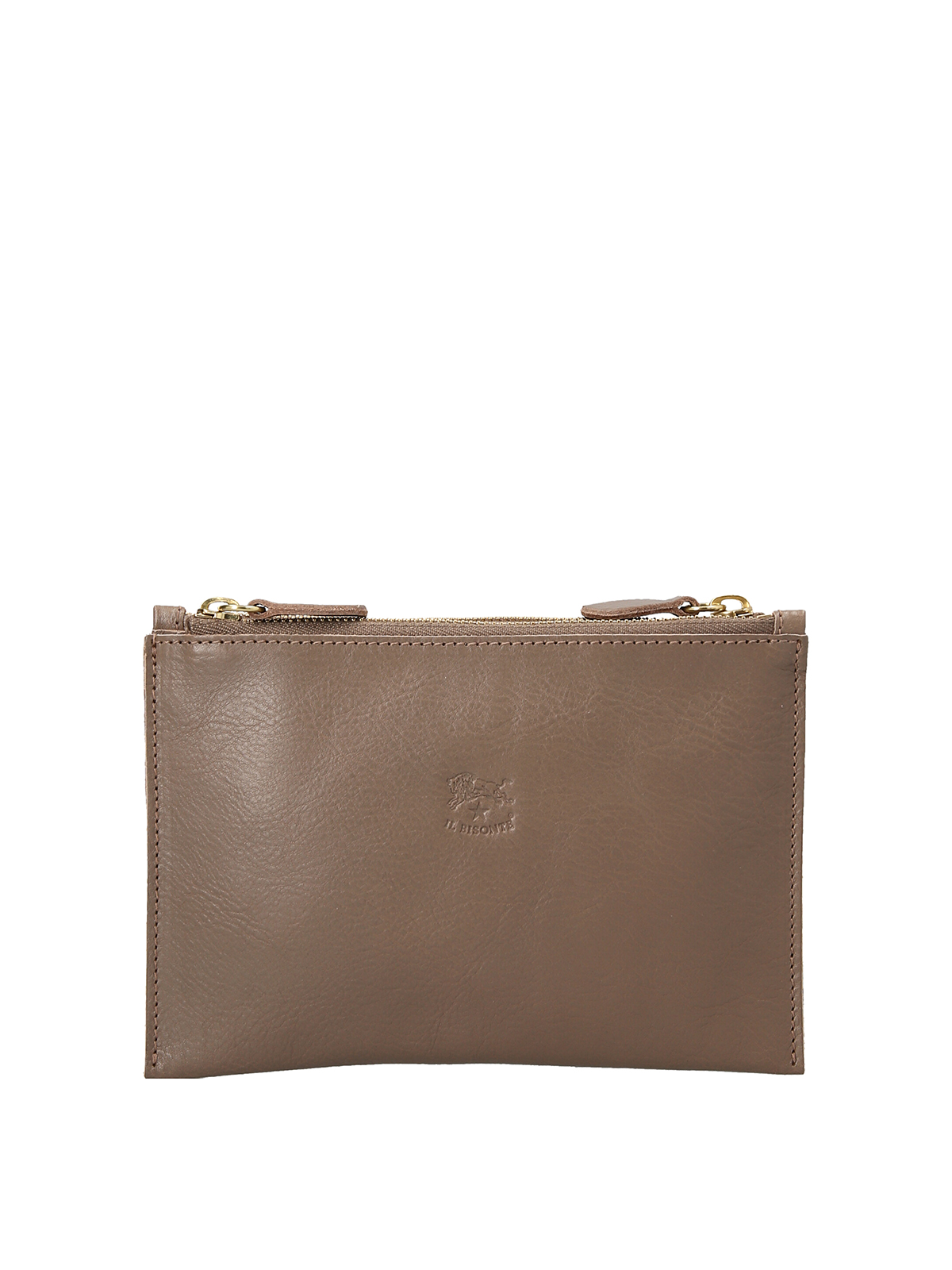 Clutches Il Bisonte - tala monastic clutch - BCL022PV0001GY107